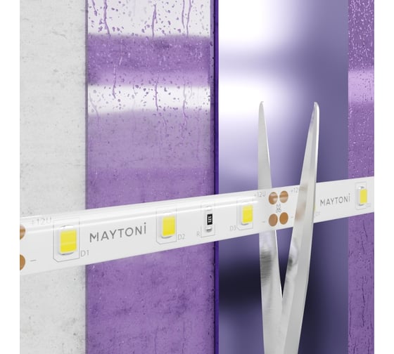 Светодиодная лента MAYTONI 12в 2835 7,2вт/м 4000k 5м ip65 20005