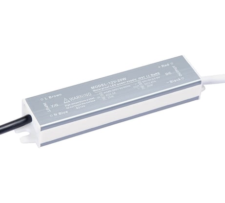 Блок питания LEDCRAFT LC-WP-20W-12V IP67 1.6 A 140x30x20 418020001
