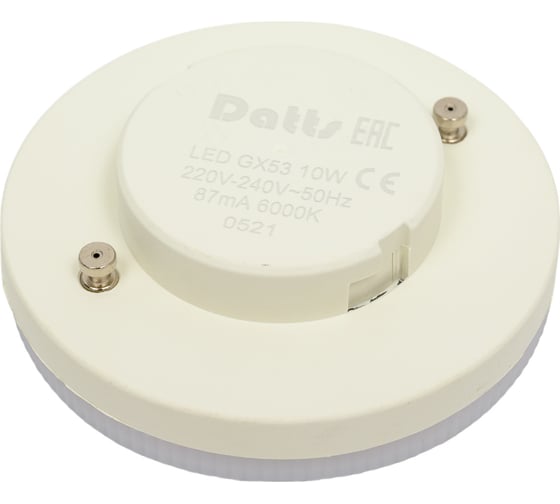 Лампа Datts GX53 10W 6000К