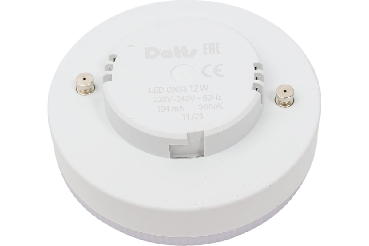 Лампа Datts GX53 12W 3000К - выгодная цена, отзывы, характеристики ...