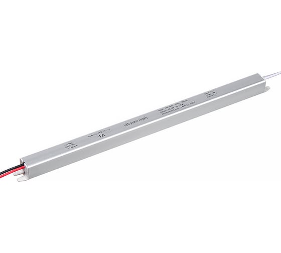 Блок питания LEDCRAFT LC-K50W-12V 4 А карандаш 312x18x18 418010010