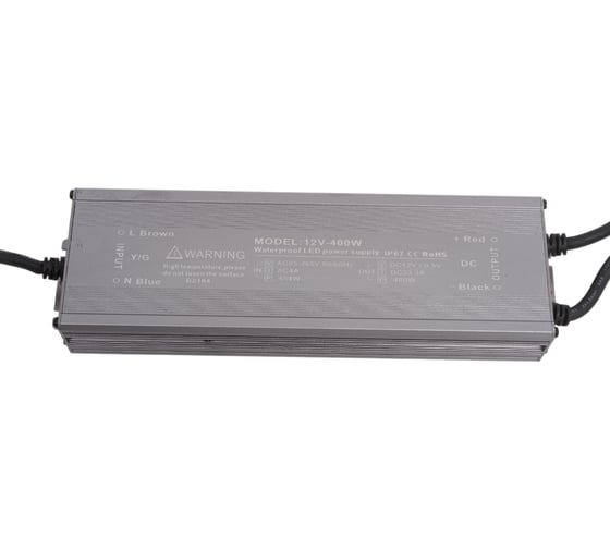 Блок питания LEDCRAFT LC-WP-400W-12V IP67 33.3 A 255x76x35 418020035