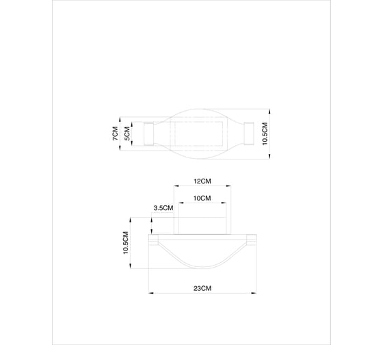 Настенный светильник ARTE LAMP grace A1868AP-1PB