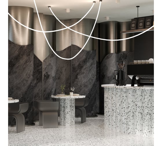 Гибкий неон MAYTONI d22 24В 16Вт/м 4000k ip67 5м 20089