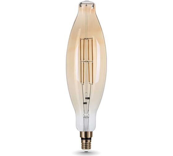 Лампа Gauss LED Vintage Filament BT120 8W E27 120х420mm Golden 780lm 2400K 155802008