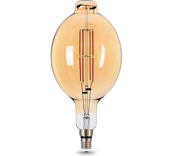 Лампа Gauss LED Vintage Filament BT180 8W E27 180х360mm Golden 780lm 2400K 151802008