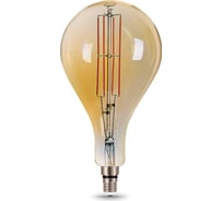 Лампа Gauss LED Vintage Filament A160 8W E27 160х300mm Golden 780lm 2400K 149802008 16126053