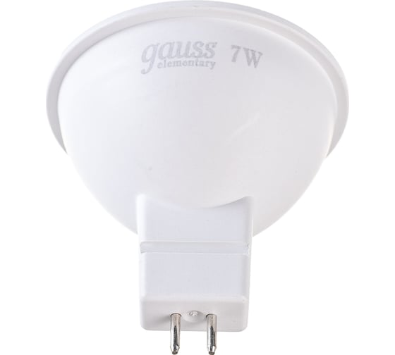 Лампа Gauss LED Elementary MR16 GU5.3 7W 570lm 6500K 13537
