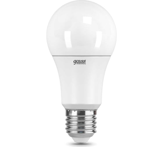 Лампа Gauss LED Elementary A60 12W E27 1170lm 6500K 23232