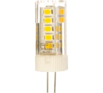 Лампа Gauss LED G4 AC185-265V 4W 410lm 4100K керамика 107307204