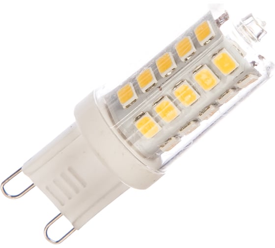 Лампа Gauss LED G9 AC185-265V 4W 410lm 4100K керамика 107309204 1