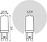 Лампа Gauss LED G9 AC185-265V 5W 500lm 2700K керамика 107309105 6