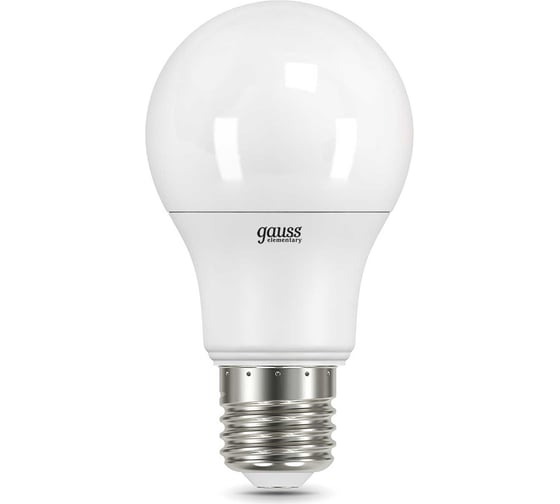 Лампа Gauss LED Elementary A60 7W E27 560lm 6500K 23237A