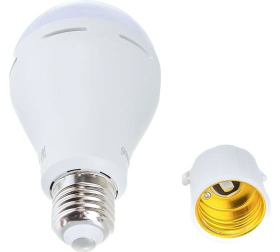 Лампа Gauss LED A60 7W E27 450lm 3000K с Li-Ion аккумулятором 102402107