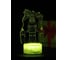Светодиодный ночник PALMEXX 3d светильник led rgb 7 цветов (игра в кальмара) PX/LAMP-048 2