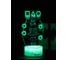 Светодиодный ночник PALMEXX 3d светильник led rgb 7 цветов (игра в кальмара) PX/LAMP-047 1