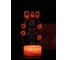 Светодиодный ночник PALMEXX 3d светильник led rgb 7 цветов (игра в кальмара) PX/LAMP-047 2