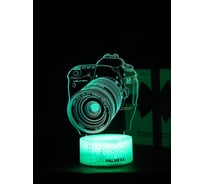 Светодиодный ночник PALMEXX 3d светильник led rgb 7 цветов (фотоаппарат) PX/LAMP-061