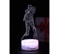 Светодиодный ночник PALMEXX 3d светильник led rgb 7 цветов (железный человек) PX/LAMP-072