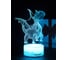 Светодиодный ночник PALMEXX 3d светильник led rgb 7 цветов (дракошка) PX/LAMP-076 2