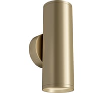 Настенный светильник (бра) MAYTONI focus s 10w алюминий матовое золото C068WL-02MG