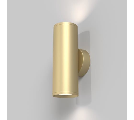 Настенный светильник (бра) MAYTONI focus s 10w алюминий матовое золото C068WL-02MG