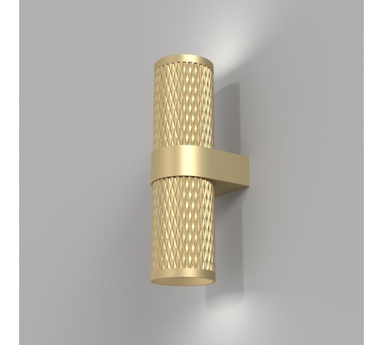 Настенный светильник (бра) MAYTONI focus design 7w алюминий матовое золото C069WL-02MG