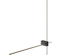 Настенный светильник (бра) MAYTONI pars 12w алюминий черный с золотом C070WL-L12GB3K