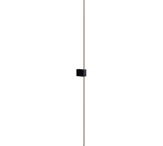 Настенный светильник (бра) MAYTONI pars 12w алюминий черный с золотом C071WL-L12GB3K