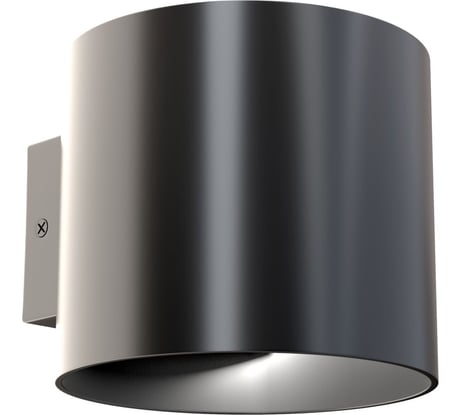 Настенный светильник (бра) MAYTONI rond 50w алюминий черный C066WL-01B