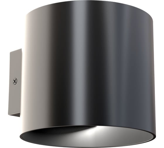 Настенный светильник (бра) MAYTONI rond 50w алюминий черный C066WL-01B 1