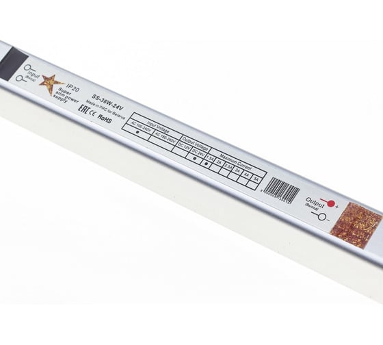 Блок питания GS Star SLIM SS-36w-24v IP20 3212