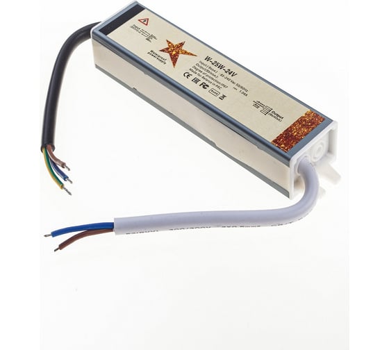 Герметичный блок питания GS Star W-25W-24v IP67 3314