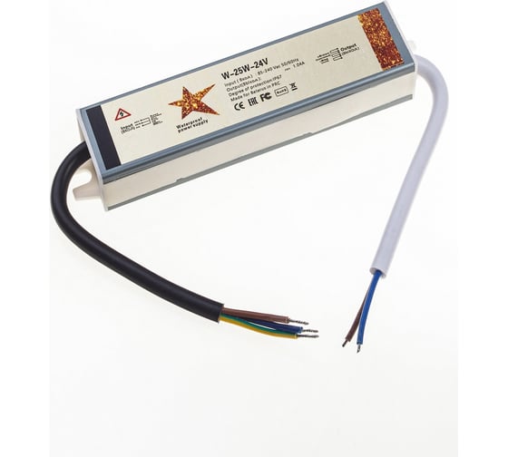 Герметичный блок питания GS Star W-25W-24v IP67 3314