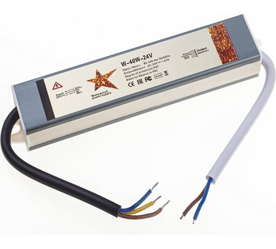 Герметичный блок питания GS Star W-40w-24v IP67 3317 1