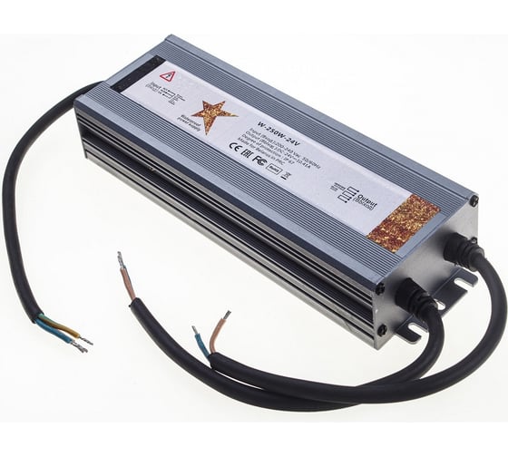 Герметичный блок питания GS Star W-250w-24v IP67 3313