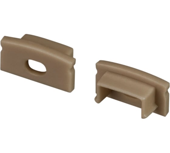 Заглушка Arlight LINE-1708 OLIVE GREY с отверстием, 1 комплект 038632 1