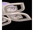 Люстра De City Мадлен 75+16w led 220V (пульт) 424014505 8