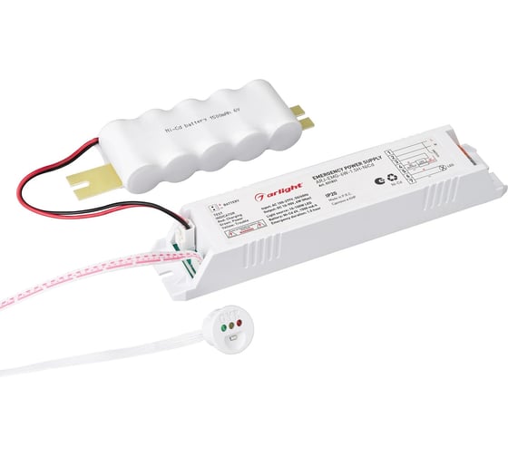 Блок аварийного питания Arlight ARJ-EMG-6W-1.5H-NiCd 1шт 031831 1