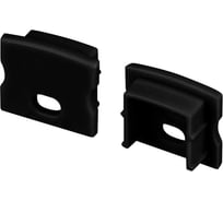 Заглушка Arlight LINE-1715 с отверстием BLACK, 1 комплект 044277