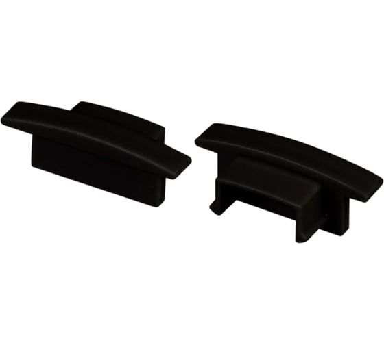 Заглушка Arlight LINE-2308-F BLACK глухая, 1 комплект 040322