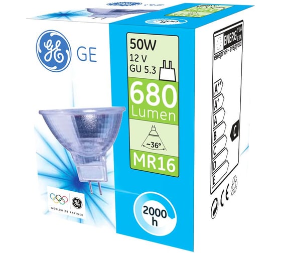 Галогенная лампа General Electric GE M258/EXN/CG 12V50W 38011
