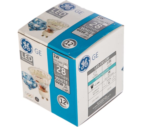 Светодиодная лампа General Electric GE LED GU10 1W240V white 96736