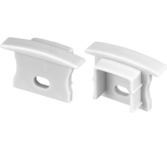 Заглушка Arlight LINE-2315-F с отверстием, 1 комплект 044269