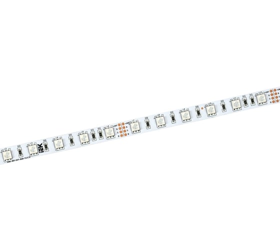 Лента IEK led 5м lsr-5050rgb60-14,4-ip20-24в LSR7-3-060-20-1-05-1