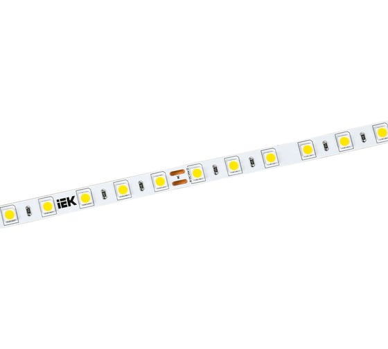 Лента IEK led 5м lsr-2835ww120-12-ip20-24в LSR6-1-120-20-1-05-1