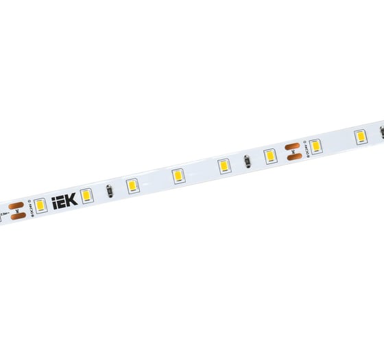 Лента IEK led 5м lsr-2835ww60-6-ip20-24в LSR6-1-060-20-1-05-1 1
