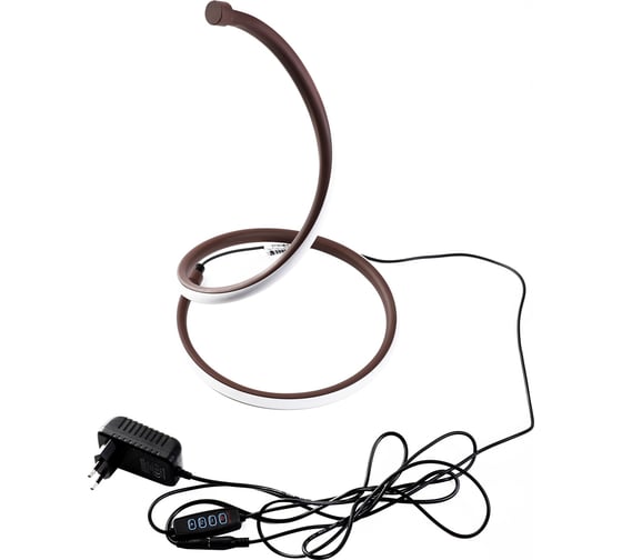 Настольный светильник Camelion LKD-1042 С28 бронза (Brown3) 230V 15Вт 15233