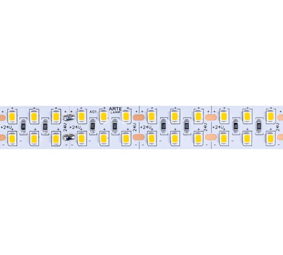 Светодиодная лента ARTE LAMP 24v 19,2w/m 3000к 5м tape A2424015-01-3K