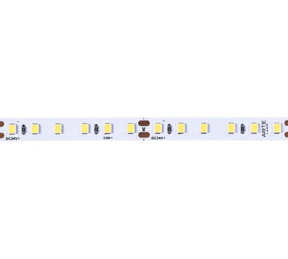 Светодиодная лента ARTE LAMP 24v 9,6w/m 6000к 5м tape A2412008-03-6K